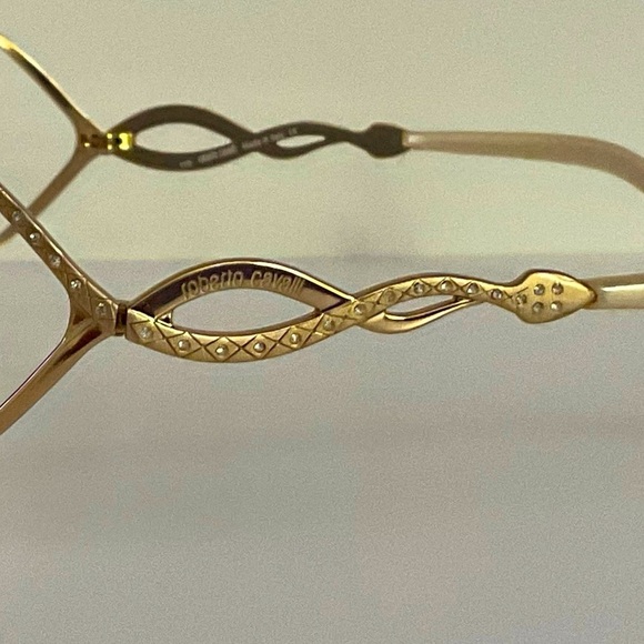 2001 Roberto Cavalli Snake w Swarovski Crystal sunglasses $1100 MSRP main image 5